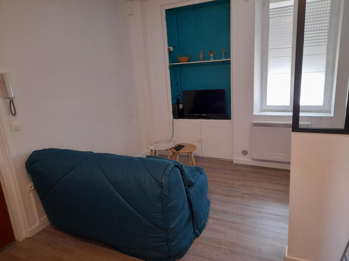 Apartament Appt Bleu Pres Cathedrale De Reims Et Neoma Zewnętrze zdjęcie